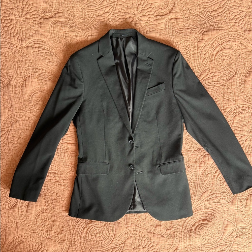 Classic Black Slim Fit Suit